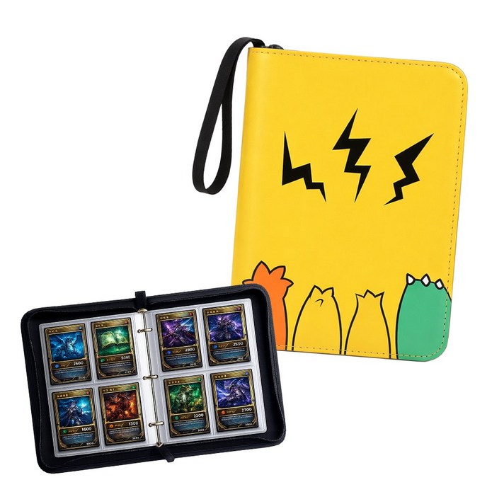 카드 북 앨범 바인더 도감 양면 50매 400장 수납