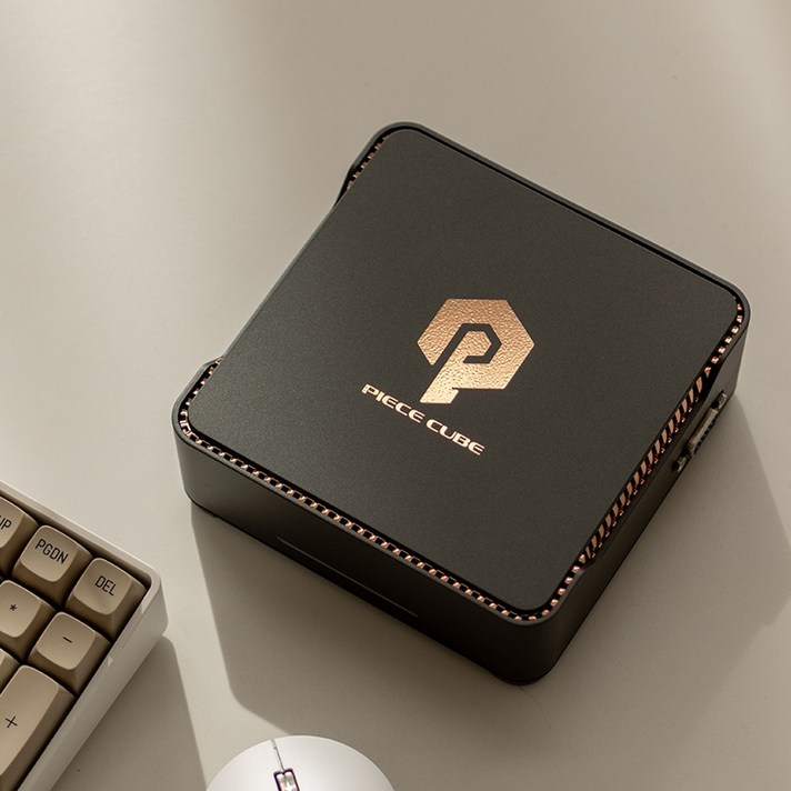 피스큐브 미니PC 한뼘 컴퓨터 윈도우 포함 사무용 데스크탑 본체, PieceCube G1, WIN11 Pro, 256GB, 8GB, Black