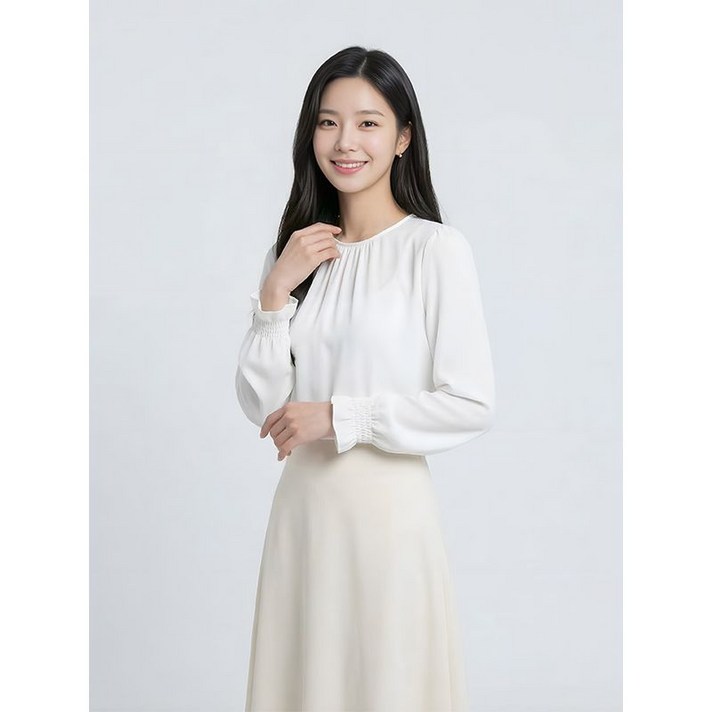 프렐린 이중 쉬폰 블라우스R1BB231386A