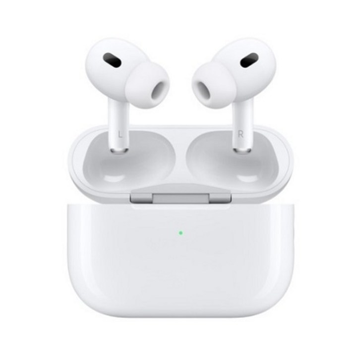 Apple 2023 에어팟 프로 2세대 USBC 블루투스 이어폰 화이트 MTJV3KHA, 화이트, MTJV3KHA