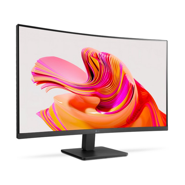 [판매자특가상품]LG전자 32MR50C 32인치 신모델 커브드 1500R 100Hz 프리싱크 사무용 모니터 가성비모니터 슬림베젤