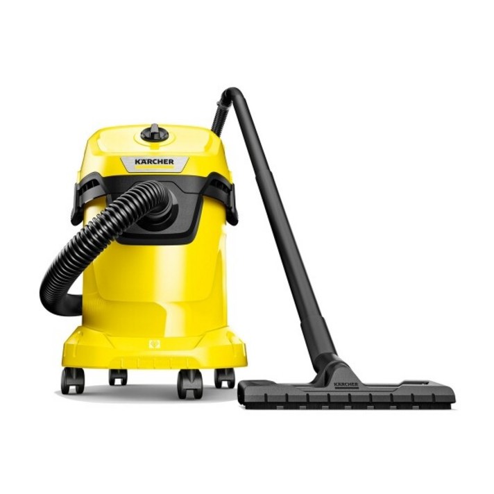 카처 건습식 업소용 진공청소기 WD3 V 17L 블랙옐로우