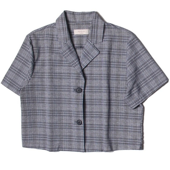 66 육육걸즈 반팔리넨재킷 크롭핏 994