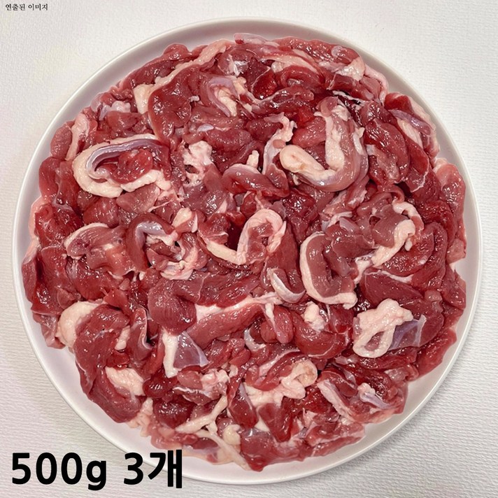 팜스제임 오리고기 로스 생 오리 슬라이스 무항생제 인증 냉장