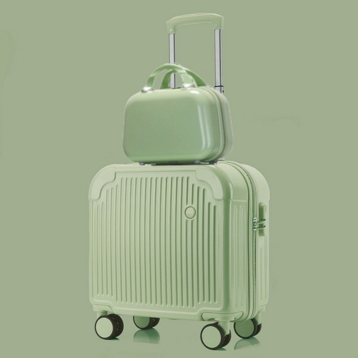 플랜와이 파스텔 기내용 마카롱 14인치  18인치 캐리어 세트 C71