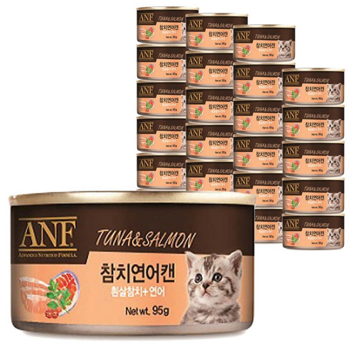 ANF 고양이 참치연어캔