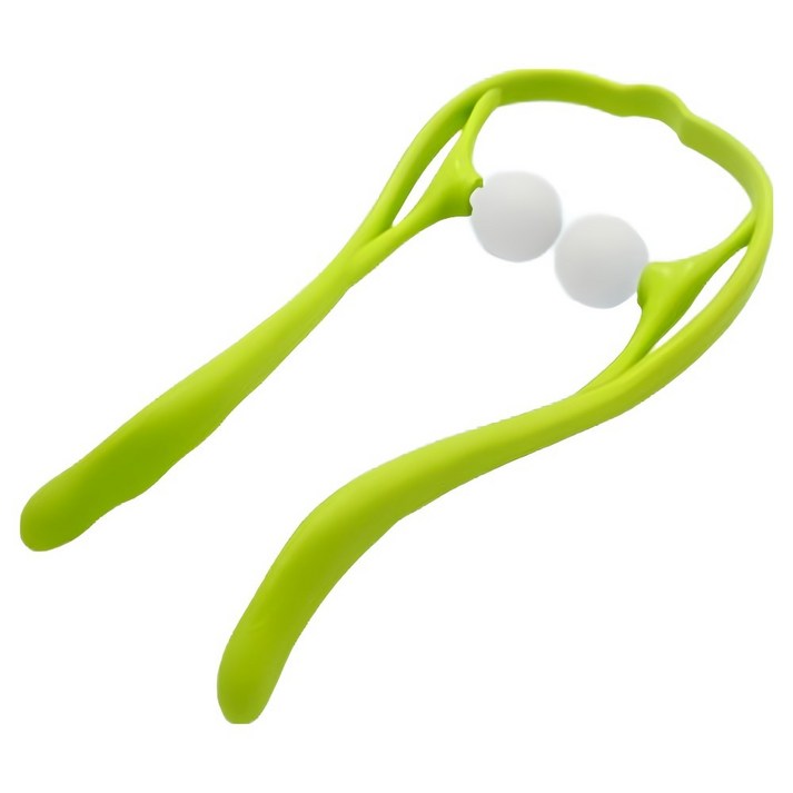 캐롤링 경추 목 마사지기 핸드 클램프 수동 마사지기