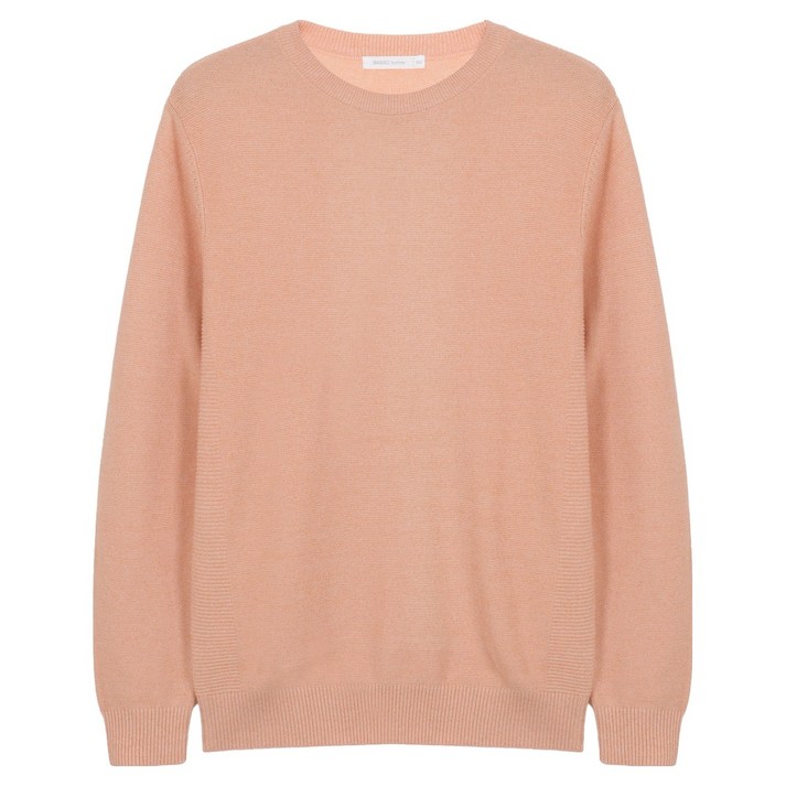 바쏘옴므 남성용 트위드 라운드 니트 WSY1WR0