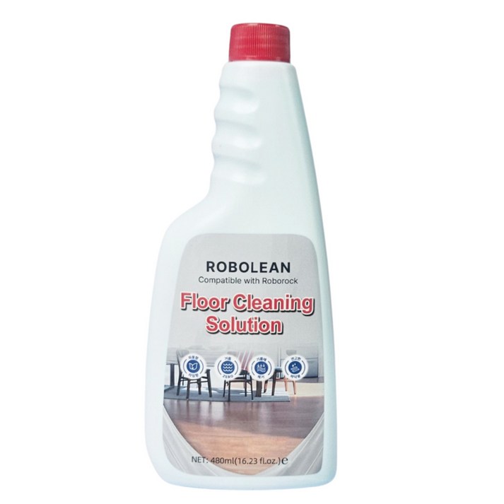 일리마 로보락 전용세제 호환 로봇청소기 세정제 480ml 클리너, 1개, 로보린