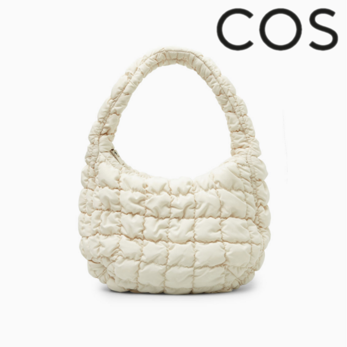 (정품) 코스 구름백 구름빵 퀼팅백 퀼티드 미니백 크림 숄더백 가방 COS 쇼핑백 포함 - 투데이밈