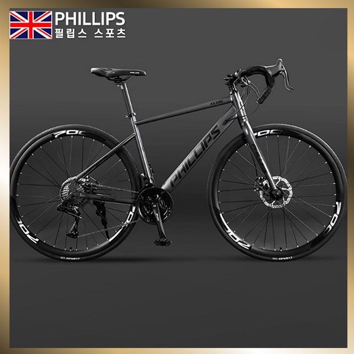 필립스 로드바이크 자전거 출퇴근용 성인 입문용
