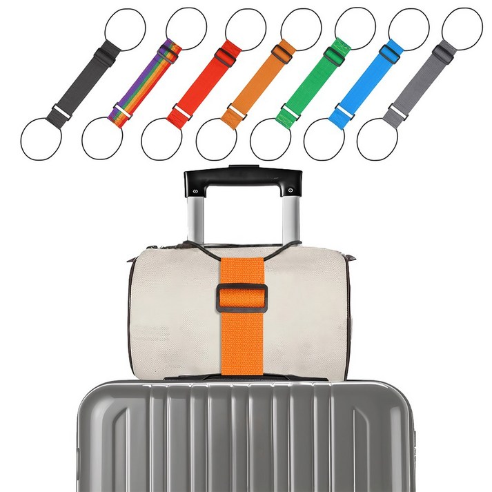 생활친구 캐리어 보조가방 고정 벨트 2개 세트