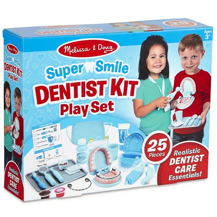 당일출고 미국 멜리사앤더그 스마일 치과놀이 장난감 병원 놀이 의사 세트 역할놀이 Dentist Play Set 당일출고 미국 멜리사앤더그 스마일 치과놀이 장난감 병원 놀이 의사 세트 역할놀이 Dentist Play Set