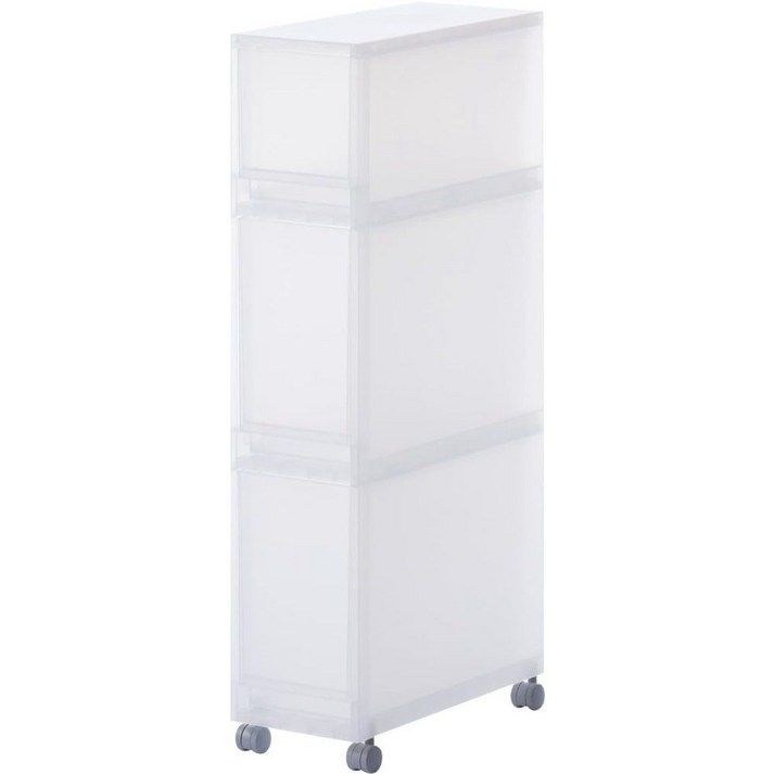 무인양품 폴리프로필렌 스토커 1 틈새 수납장 서랍 3단