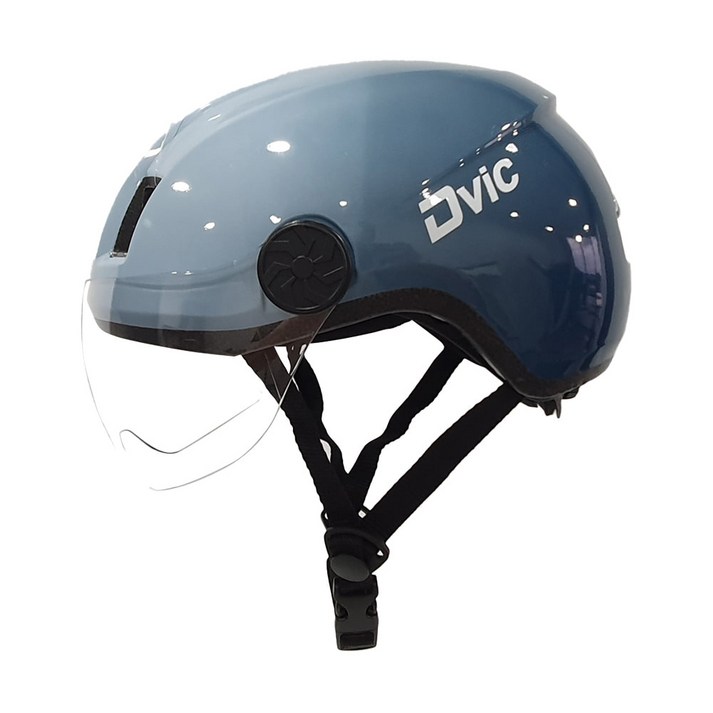 디빅 쉴드3 고글일체형 헬멧 자전거 싸이클 바이저, 화이트블랙