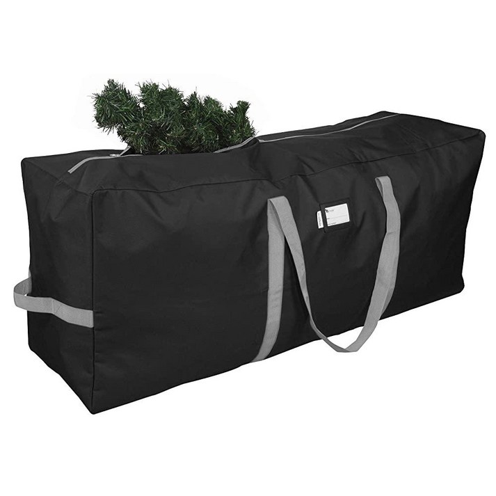 Primode 크리스마스 트리 보관 가방 | 최대 2.1m7.5피트까지 적합 분해된 홀리데이 127cm50인치 x 38.1cm15인치 50.8cm20인치 나무 용기 내구성 있는 6
