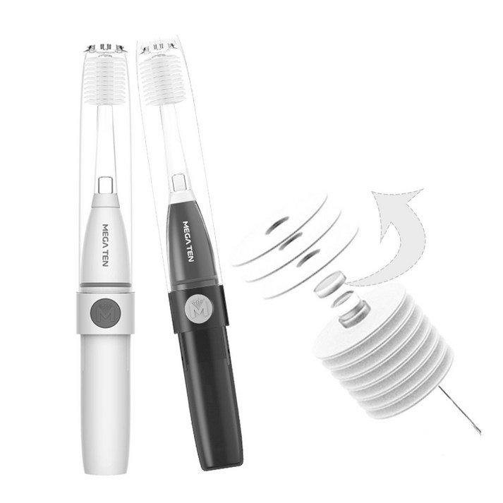 메가텐 성인용 음파진동칫솔 루미2 싱글 본품 1