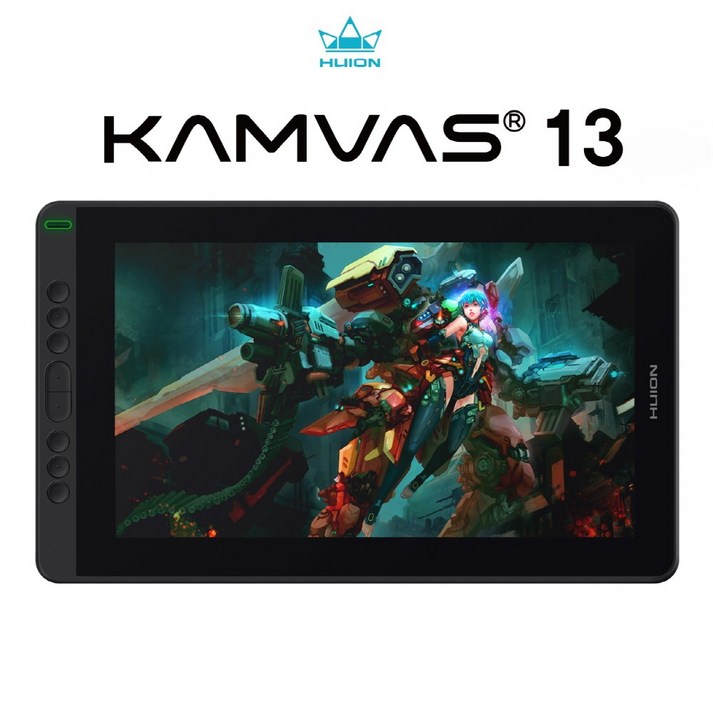 휴이온 KAMVAS13(블랙) FHD 13인치 액정타블렛, 블랙 20240121