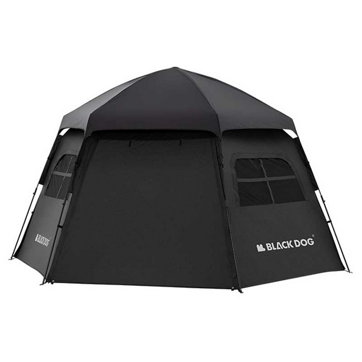 BLACKDOG 육각형 자동 텐트