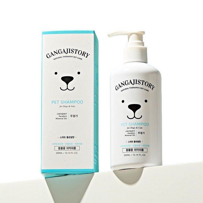 강아지스토리 저자극 병풀추출 강아지 고양이 샴푸 각질제거 린스NO 알러지예방 피모보습 400ml, 3개, 400ml