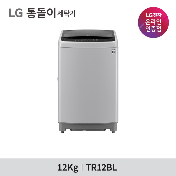 LG 통돌이 TR12BL 일반세탁기 12kg 스마트 인버터 모터 20221207