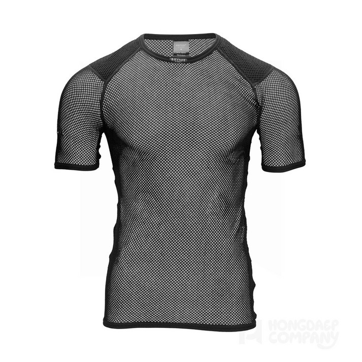 브린제 슈퍼써모 반팔 메쉬 베이스레이어 기능성 언더웨어 땀복