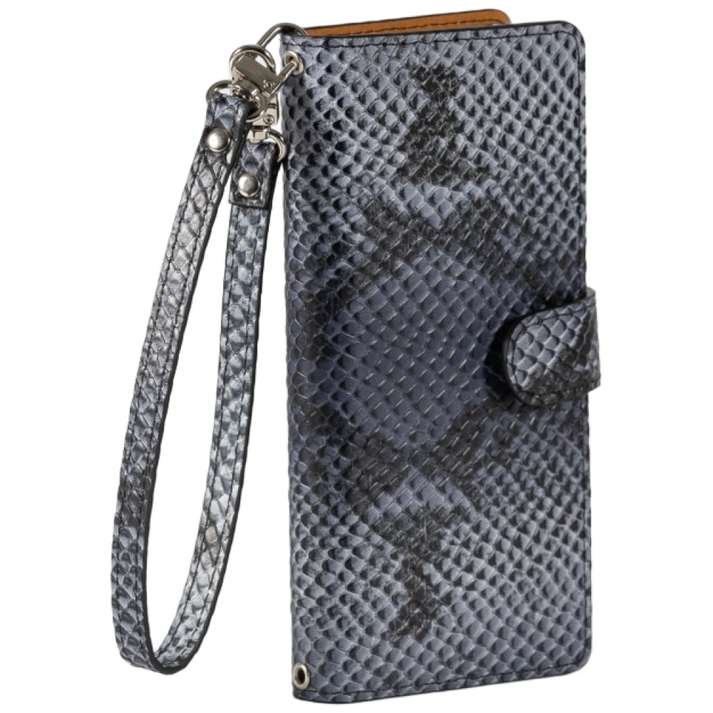 갤럭시 Z폴드6 지갑 케이스 본아띠 ZENITH 천연소가죽 아나콘다