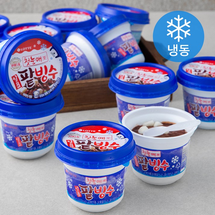 롯데웰푸드 일품 팥빙수 냉동
