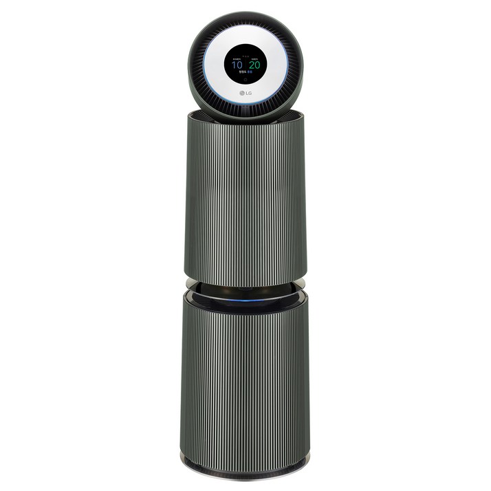 LG전자 퓨리케어 오브제컬렉션 AI 360도 알파UP G 필터 공기청정기 AS335NGAC 109㎡ 방문설치