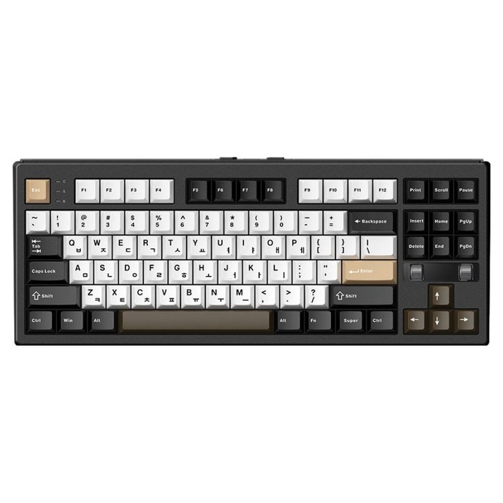 프리플로우 8K 유선 4K 무선 게이밍 기계식 텐키리스 키보드, MAESTRO, F1 PRO TKL, 에그스톤