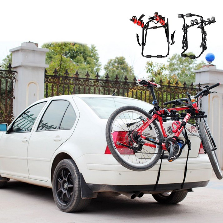 키밍 차량용 3단 자전거개리어 뒷걸이 거치대 후미형 ini890lp