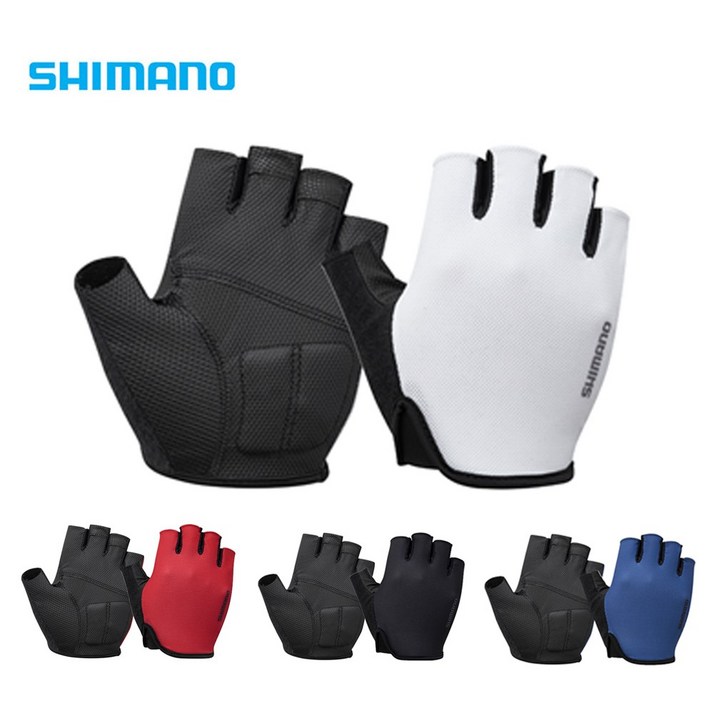 시마노 에어웨이 반장갑 남성용 라이딩 여름 장갑
