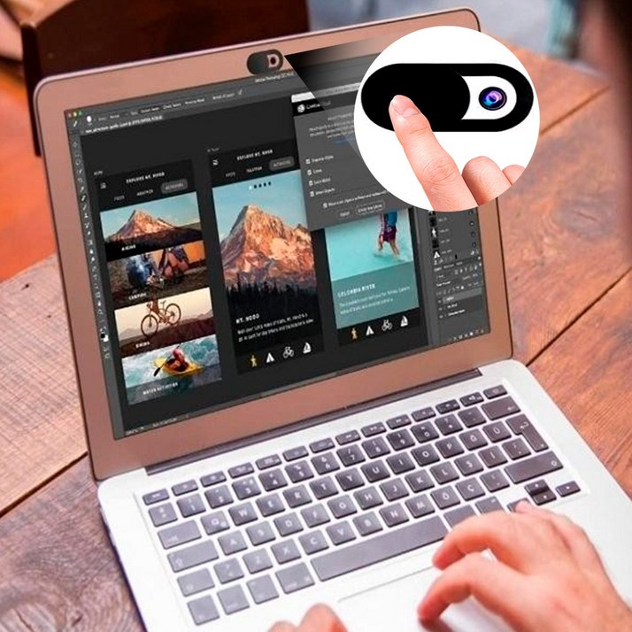 마운트뷰 월패드 노트북 보안용 웹캠 카메라 가리개 RFWATCHOUT X 3개