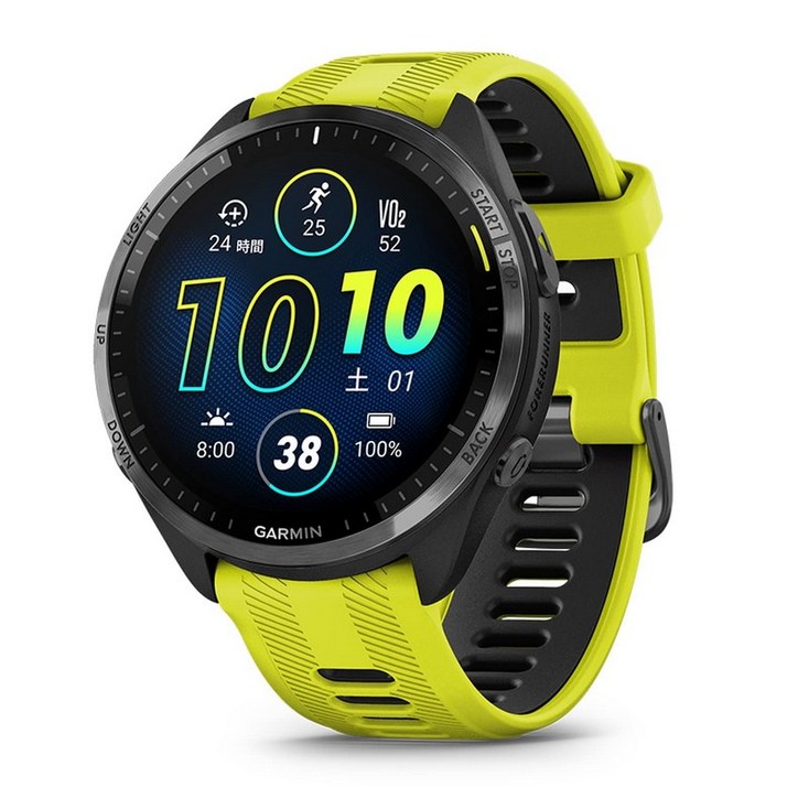 GARMIN가민 GPS 러닝 워치 Forerunner 965 Amp Yellow 일본 정규품