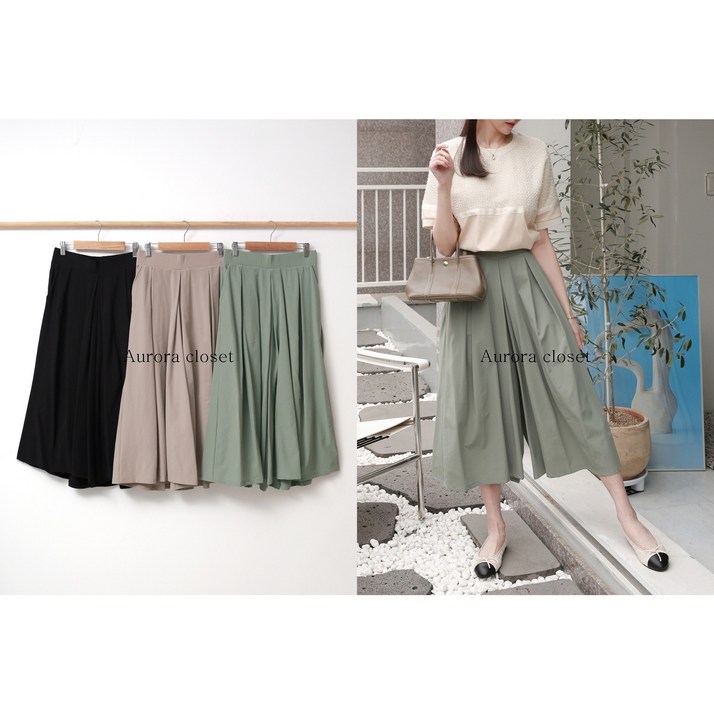 여성 치마바지 와이드팬츠