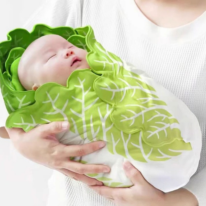 신생아 양배추 담요 BN01 아기이불 아기담요 100cm x 100cm 수면이불 수면 부드러움 선물 침구 아기방 아기선물 담요이불 블랭킷 신생아매트 속싸개 겉싸개