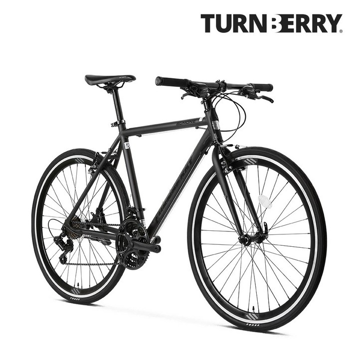 알톤자전거 [무료완조립] 알톤 턴베리 썸원 하이브리드 자전거 시마노 21단 700C 알루미늄 출퇴근 자전거, 블랙_530