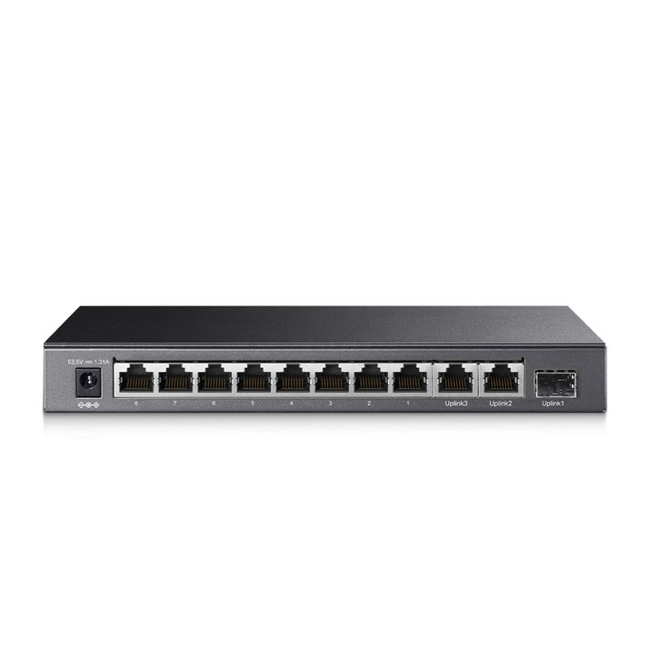 티피링크 TLSL1311P 8포트 PoE 스위칭허브 65W 2포트 기가비트