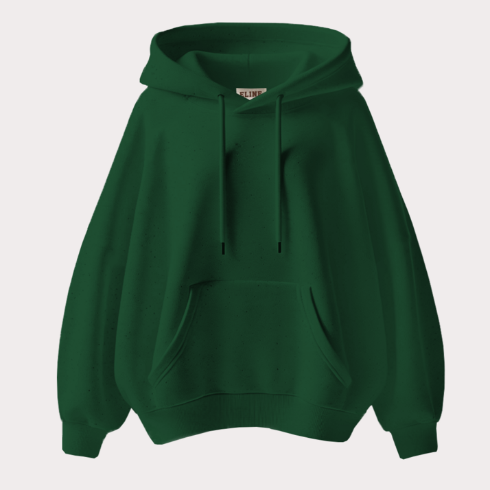 이라인 국산 오버핏 후드티 남녀공용 특양면 무지