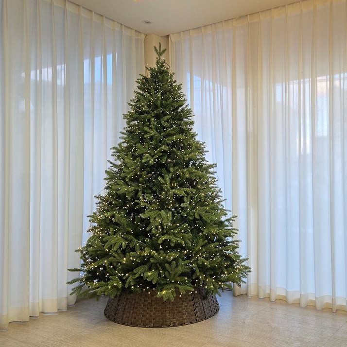 에버렐 하이클래스 크리스마스트리 사진잘나오는 감성 PE 트리 리모르, 트리+전구