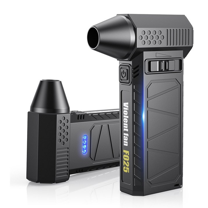 초강력 무선 핸디 에어건 미니 청소기 차량용 휴대용 송풍기 무단 변속