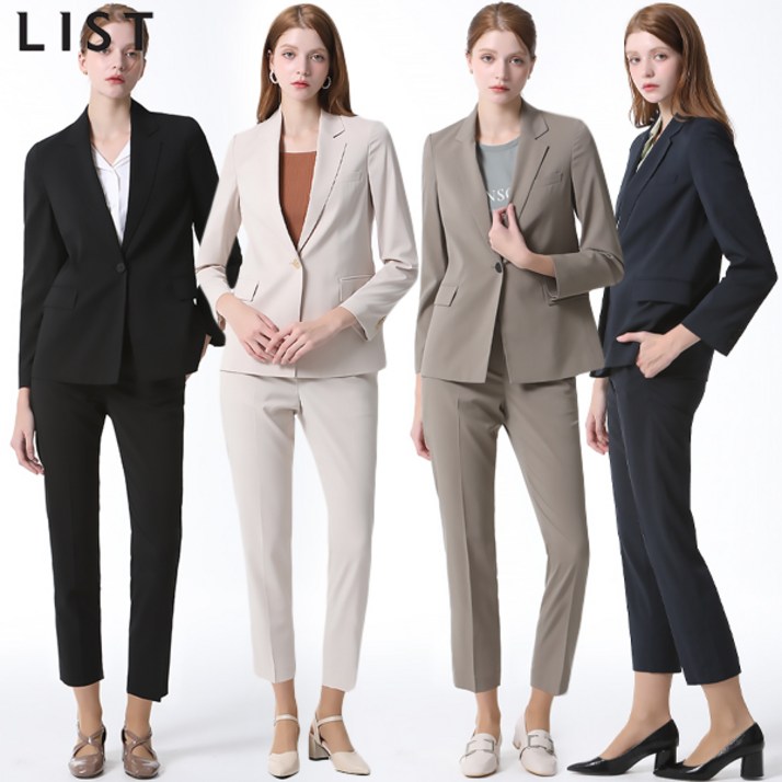 2SET 리스트LIST 포멀 원버튼 재킷슬림 팬츠 택가격 376000원