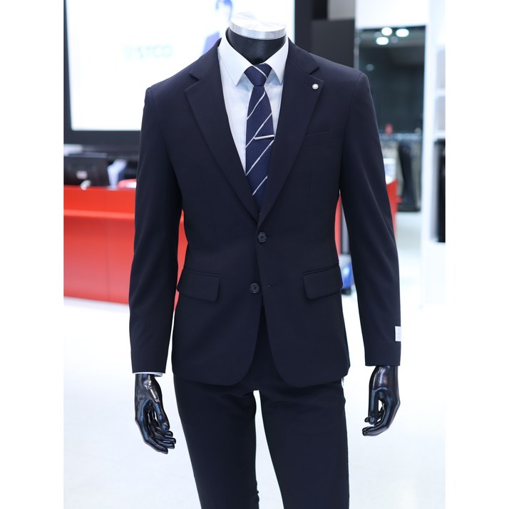 STCO 사계절 네이비 스판 수트 정장 (클래식핏) SSJUZ52SET