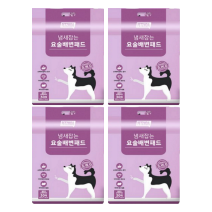 페츠모아 냄새잡는 요술 배변패드 엣지 레몬향