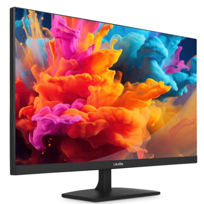 화봄 24인치 모니터 FHD 국내생산 LG패널 KS2401S 리얼 75Hz VGA 가성비 사무용모니터