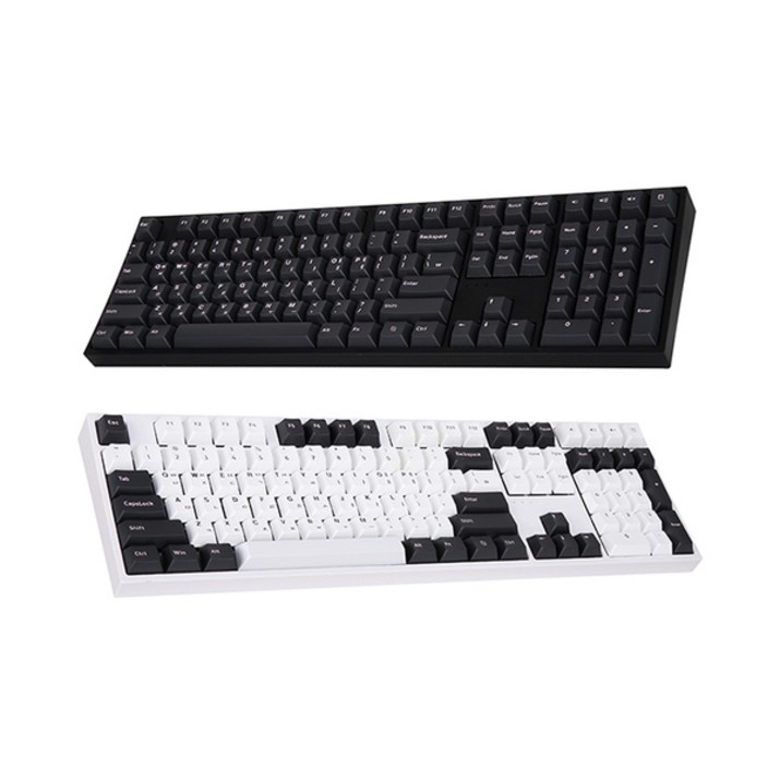 COX COX CK108 BT 게이트론 블루투스 5.0 기계식 게이밍 키보드 (화이트, 청축)