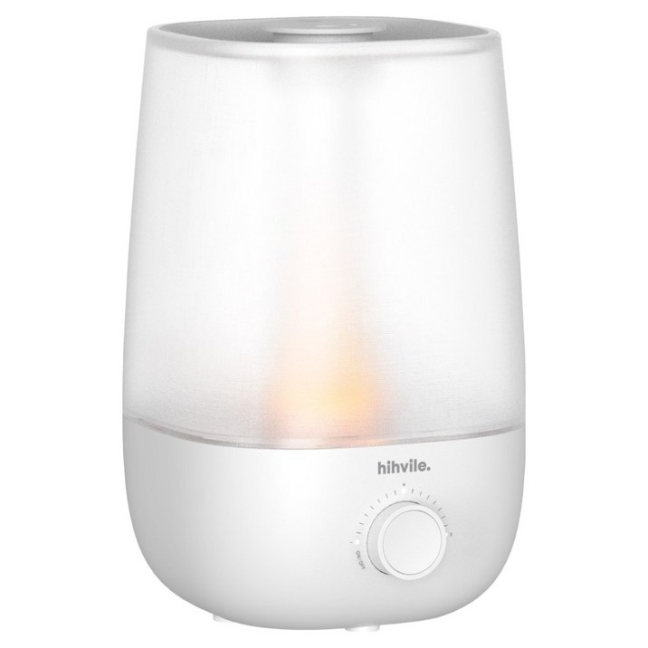 하이빌레 사무실 책상 탁상용 미니 무드등 초음파 가습기