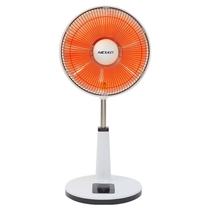 넥스코 선풍기형 전기히터 스탠드형 35cm