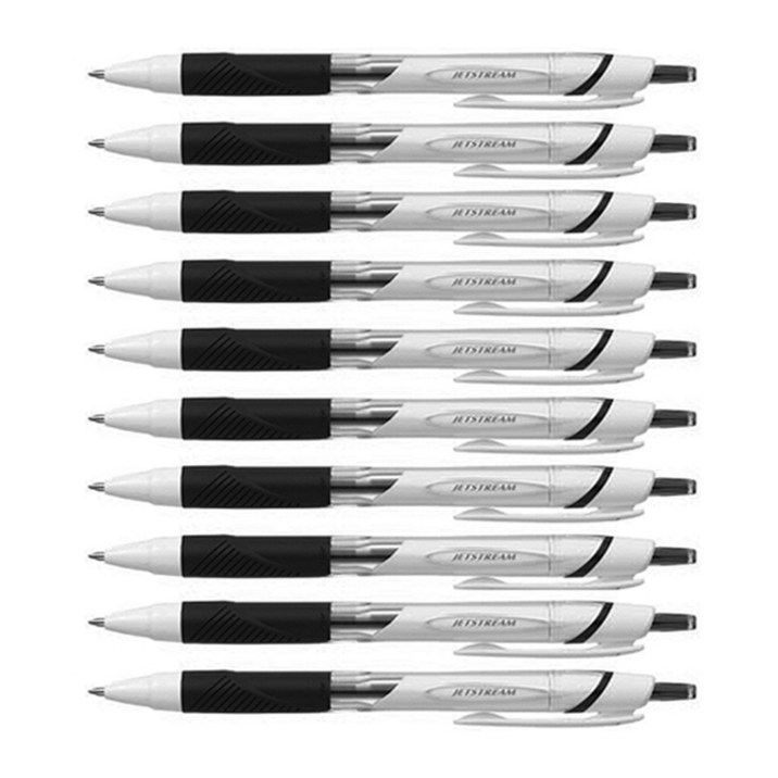 제트스트림 유니 볼펜 SXN150 0.5mm, 블랙, 10개 제트스트림 유니 볼펜 SXN150 0.5mm, 블랙, 10개