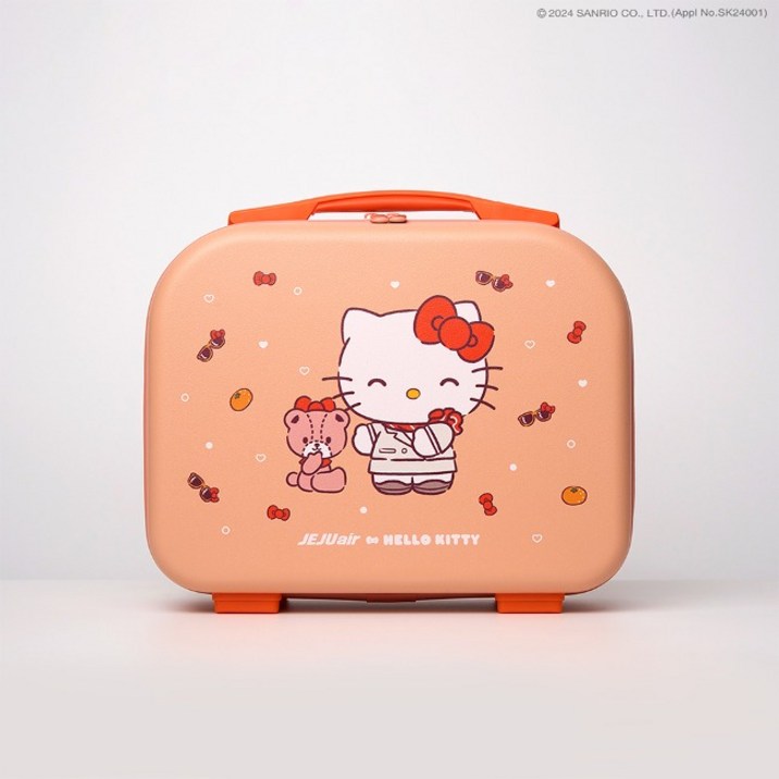 제주항공 헬로키티 승무원 산리오캐릭터즈 기내용 미니 14인치 여행용 캐리어 레디백